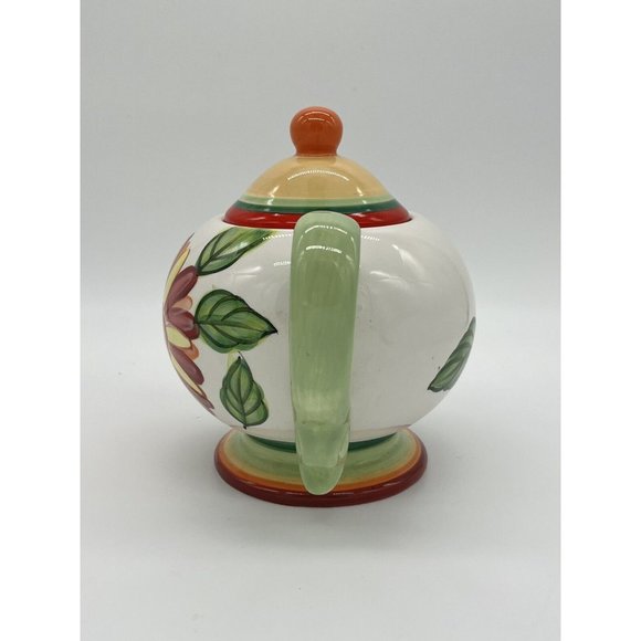 Young's Heartfelt Kitchen Creations Vintage Ceramic Teapot Sunflowers - Picture 5 of 10